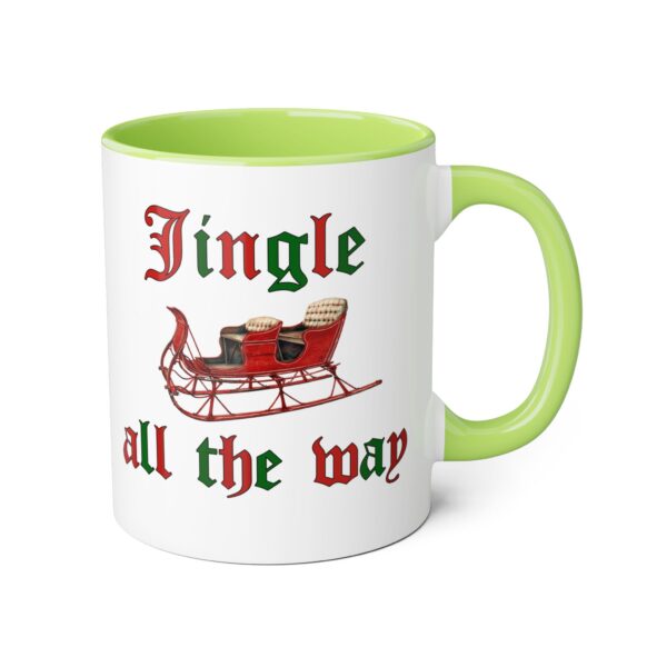 Jingle all the Way Christmas Accent Mugs, 11oz - Image 16