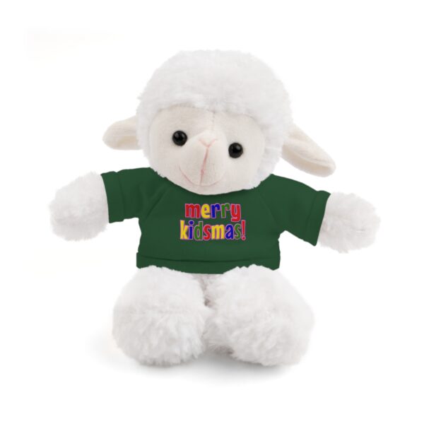 Merry Kidsmas Sheep Stuffed Animal with Tee