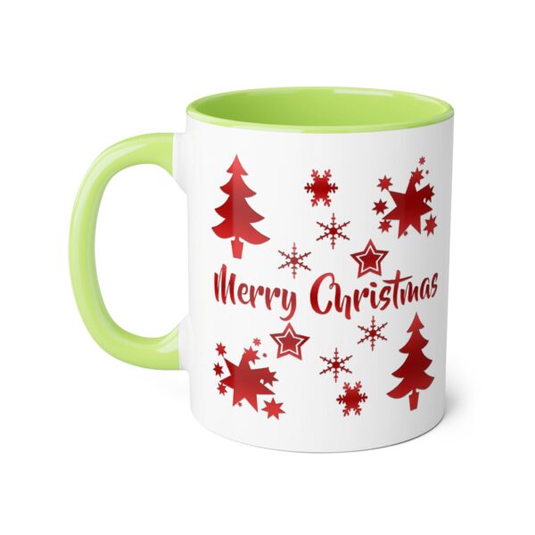 Merry Christmas Accent Mugs, 11oz - Image 14