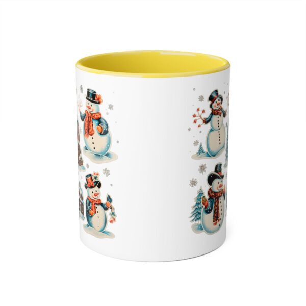 Vintage Christmas Accent Mugs, 11oz - Image 21