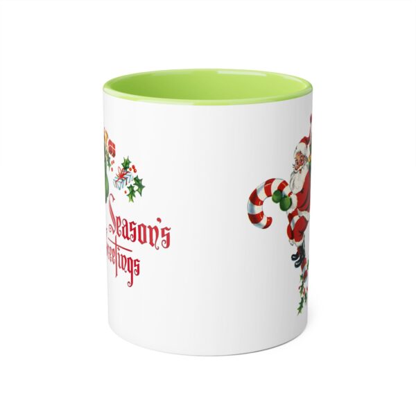 Season's Greetings Holiday Accent Mugs, 11oz - Image 9