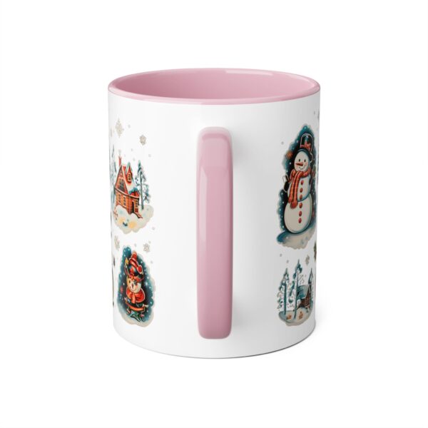 Vintage Christmas Accent Mugs, 11oz - Image 15