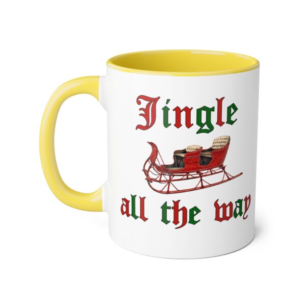 Jingle all the Way Christmas Accent Mugs, 11oz - Image 22