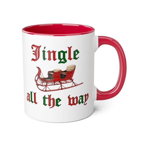 Jingle all the Way Christmas Accent Mugs, 11oz - Image 20