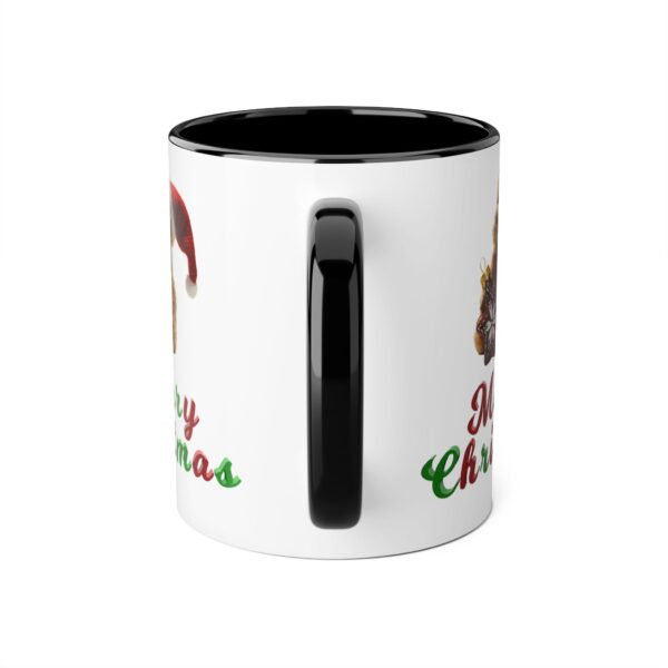 Merry Christmas Bear Accent Mugs, 11oz - Image 7