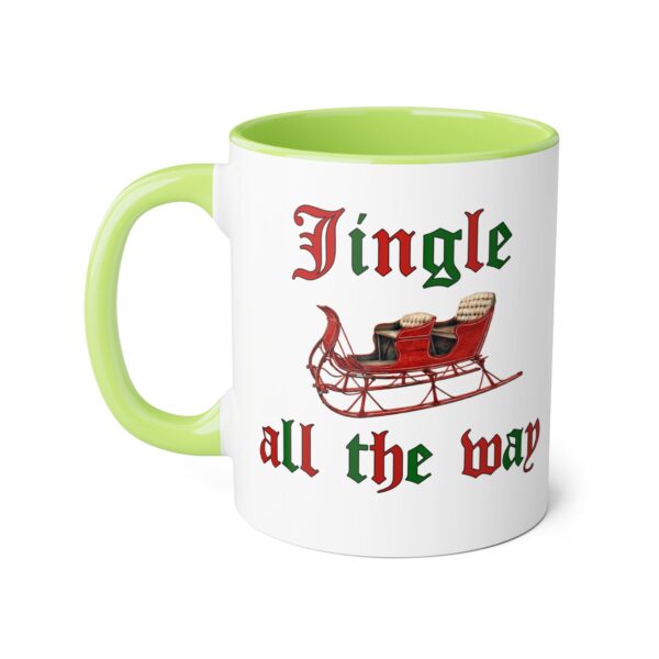 Jingle all the Way Christmas Accent Mugs, 11oz - Image 14