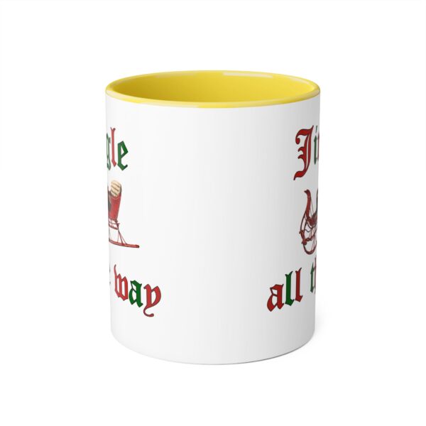 Jingle all the Way Christmas Accent Mugs, 11oz - Image 21