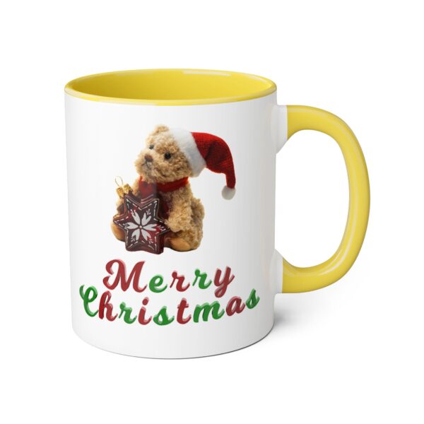 Merry Christmas Bear Accent Mugs, 11oz - Image 20