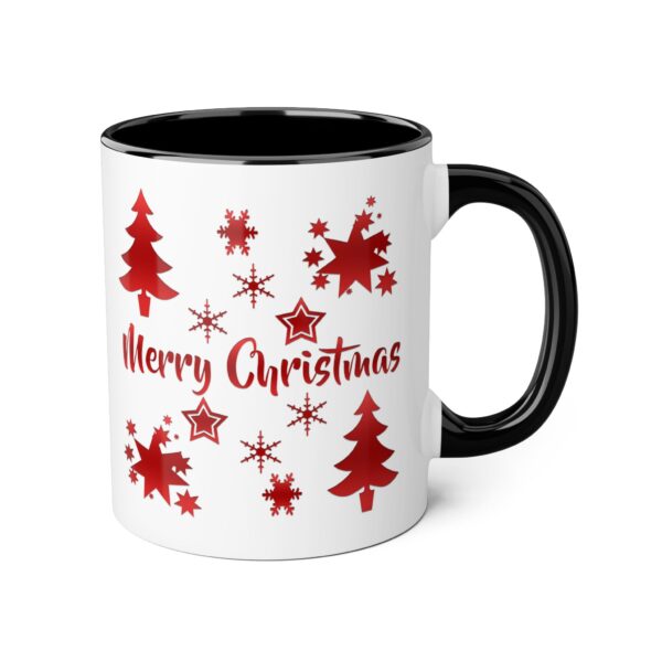 Merry Christmas Accent Mugs, 11oz - Image 5