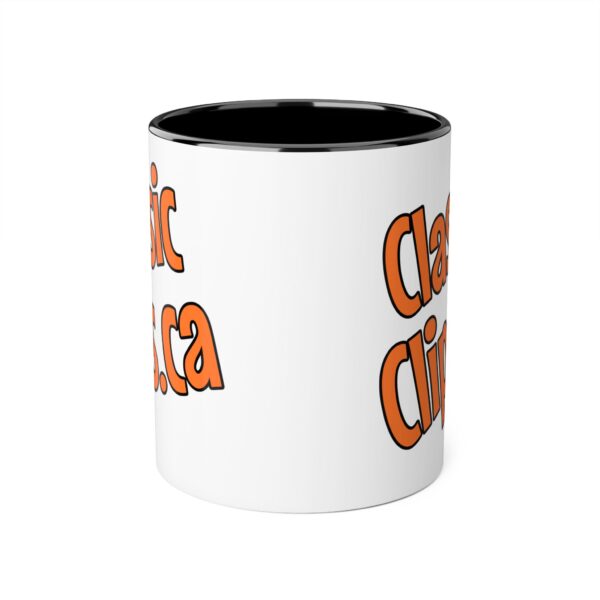 Classic Clips Brand Accent Mugs, 11oz - Image 2