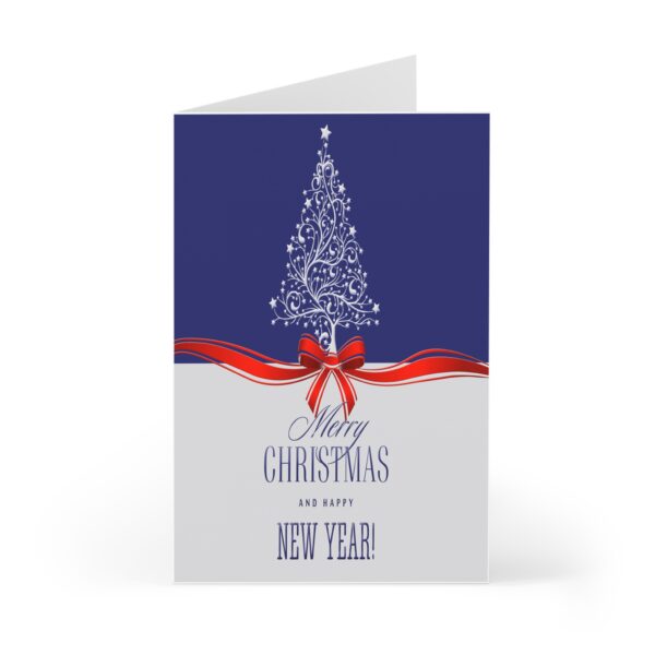 Merry Christmas and Happy New Year Greeting Cards (7 pcs)