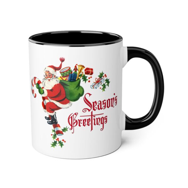 Season's Greetings Holiday Accent Mugs, 11oz - Image 8