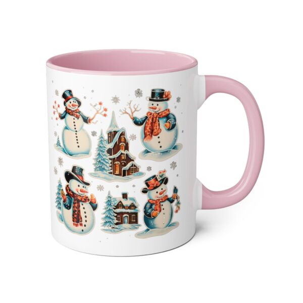 Vintage Christmas Accent Mugs, 11oz - Image 16