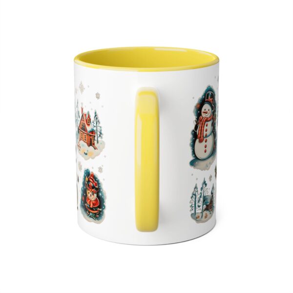 Vintage Christmas Accent Mugs, 11oz - Image 23