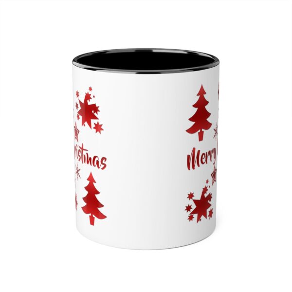 Merry Christmas Accent Mugs, 11oz - Image 6