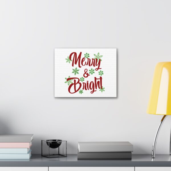 Merry & Bright Vintage Christmas Canvas Gallery Wraps - Image 9