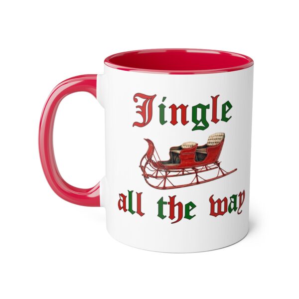 Jingle all the Way Christmas Accent Mugs, 11oz - Image 18