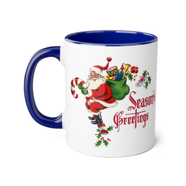 Season's Greetings Holiday Accent Mugs, 11oz - Image 3