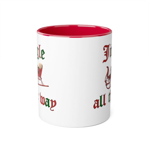 Jingle all the Way Christmas Accent Mugs, 11oz - Image 17