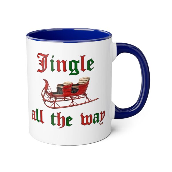 Jingle all the Way Christmas Accent Mugs, 11oz - Image 12