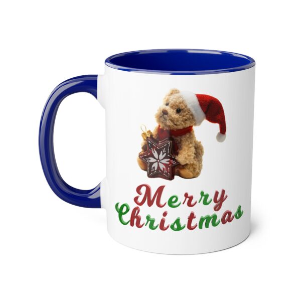 Merry Christmas Bear Accent Mugs, 11oz - Image 10