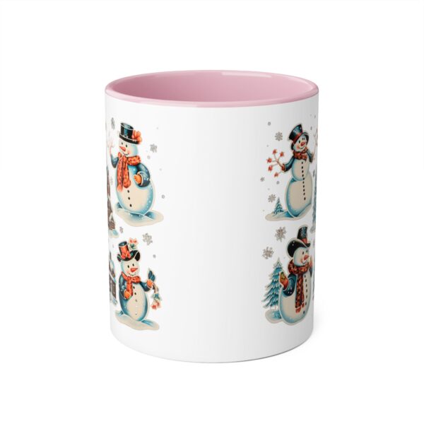 Vintage Christmas Accent Mugs, 11oz - Image 13