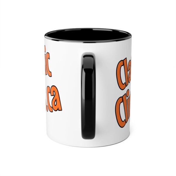 Classic Clips Brand Accent Mugs, 11oz - Image 3