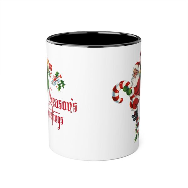 Season's Greetings Holiday Accent Mugs, 11oz - Image 6