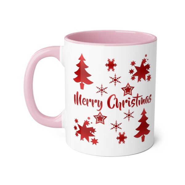 Merry Christmas Accent Mugs, 11oz - Image 18