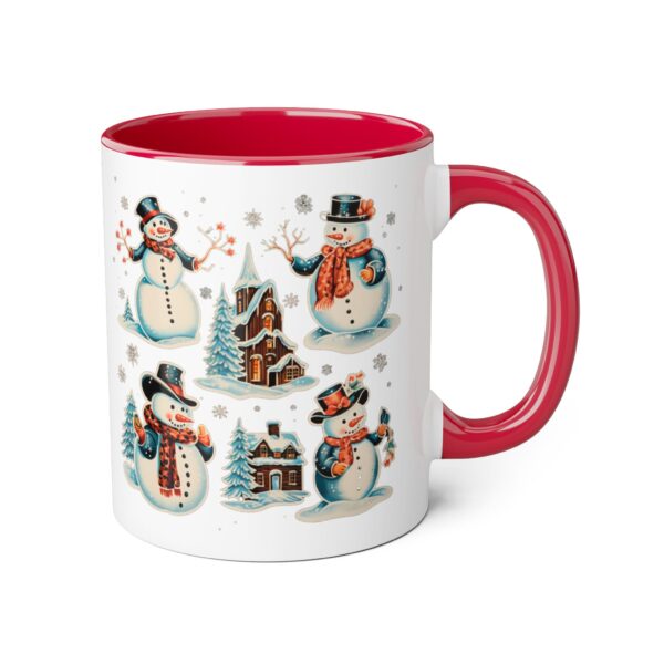 Vintage Christmas Accent Mugs, 11oz - Image 20