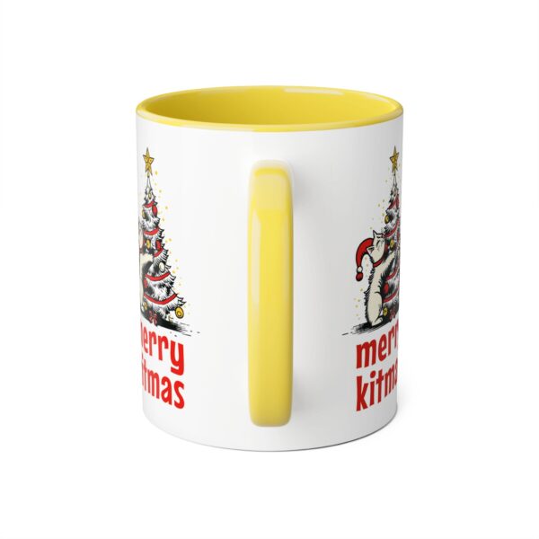 Merry Kitmas Accent Mugs, 11oz - Image 23