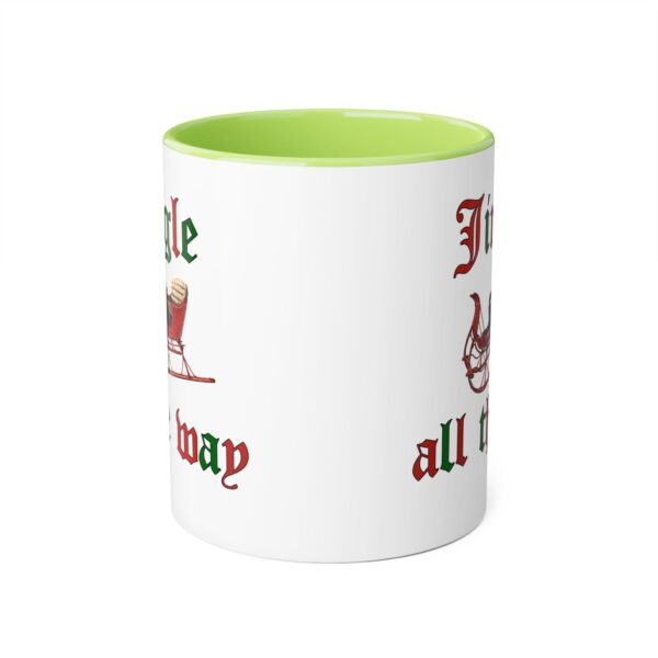 Jingle all the Way Christmas Accent Mugs, 11oz - Image 13