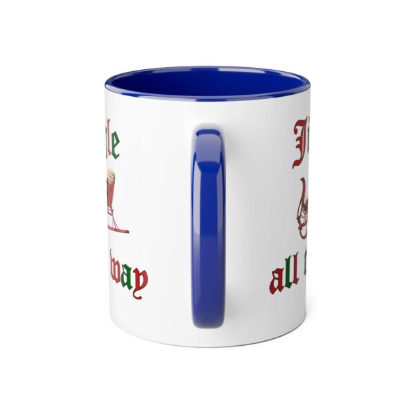 Jingle all the Way Christmas Accent Mugs, 11oz - Image 11