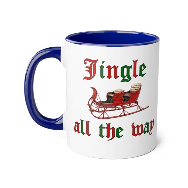 Jingle all the Way Christmas Accent Mugs, 11oz - Image 10