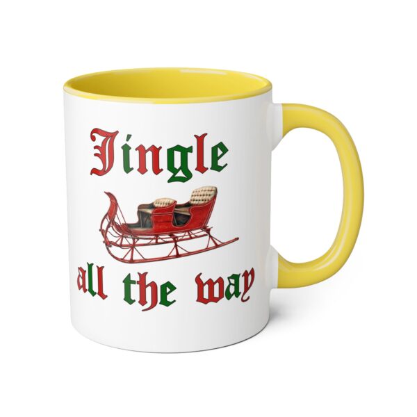 Jingle all the Way Christmas Accent Mugs, 11oz - Image 24