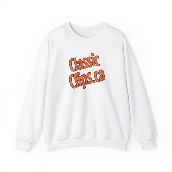 Classic Clips Brand Unisex Heavy Blend™ Crewneck Sweatshirt with Logo on Chest