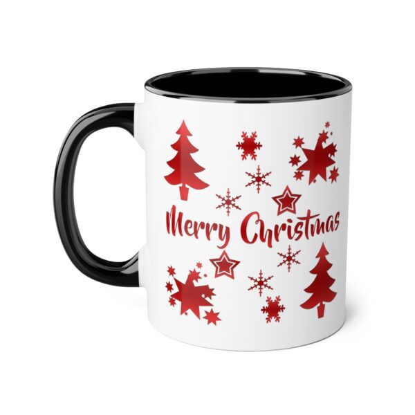 Merry Christmas Accent Mugs, 11oz - Image 7