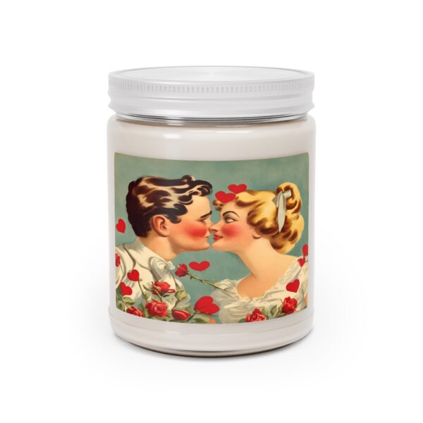 Vintage Valentine Couple #2 Scented Candle, 9oz - Image 5