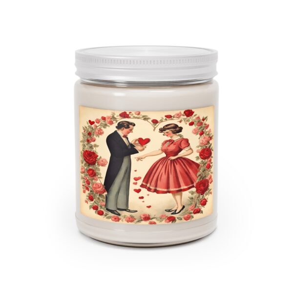 Vintage Valentine Couple #1 Scented Candle, 9oz