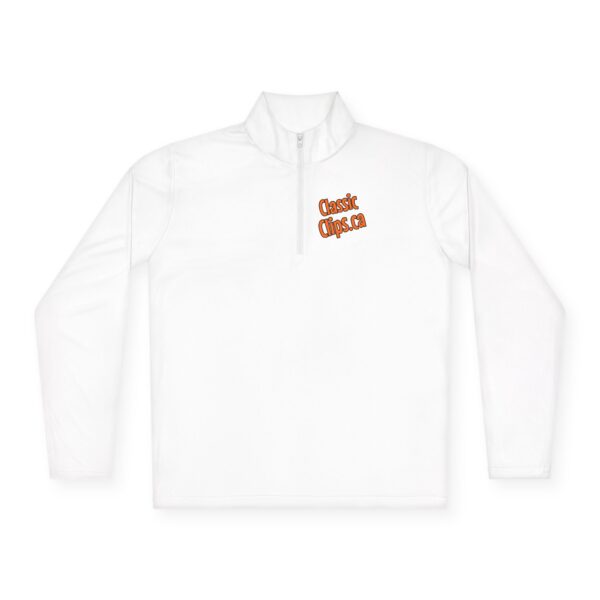 Classic Clips Logo Unisex Quarter-Zip Pullover - Image 5