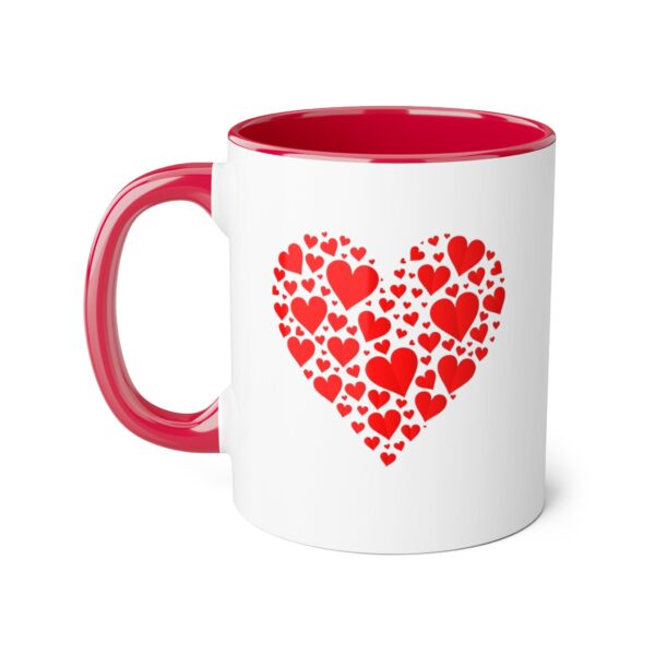 Heart of Hearts Accent Mugs, 11oz - Image 3