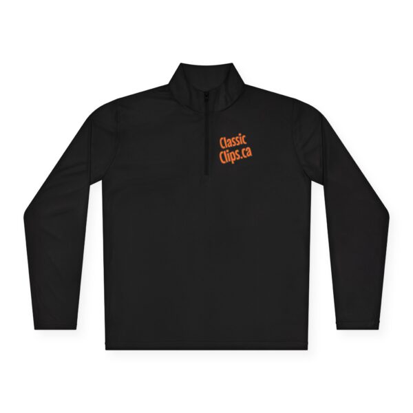 Classic Clips Logo Unisex Quarter-Zip Pullover - Image 2