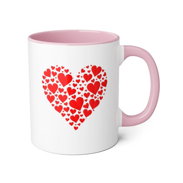 Heart of Hearts Accent Mugs, 11oz - Image 20