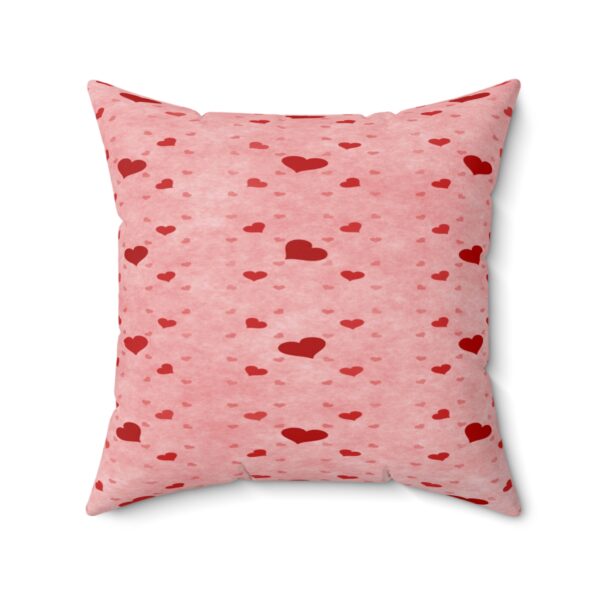 Romantic Valentine Couple's Spun Polyester Square Pillow - Image 11