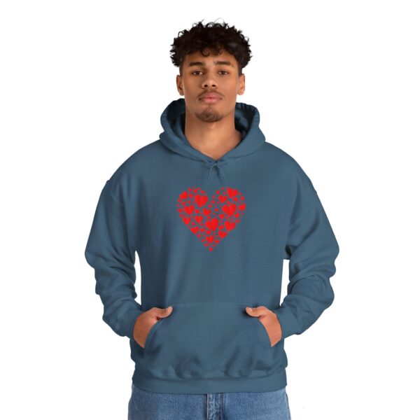 Heart of Hearts Unisex Heavy Blend™ Hooded Sweatshirt - Image 4