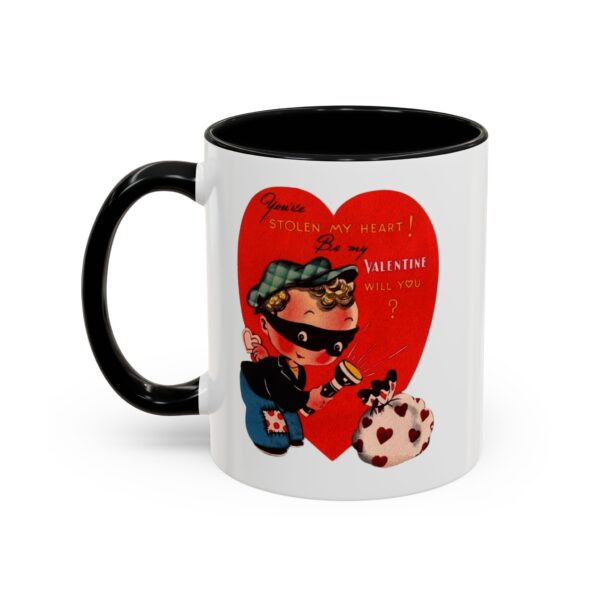 Retro Valentine Accent Coffee Mug,11oz - Image 7