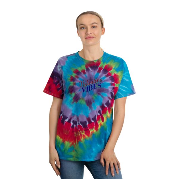 Retro 1960's Valentine Vibes Tie-Dye Tee, Spiral