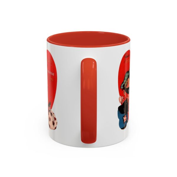 Retro Valentine Accent Coffee Mug,11oz - Image 4