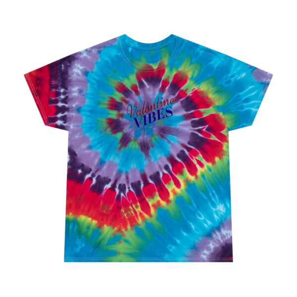 Retro 1960's Valentine Vibes Tie-Dye Tee, Spiral - Image 2