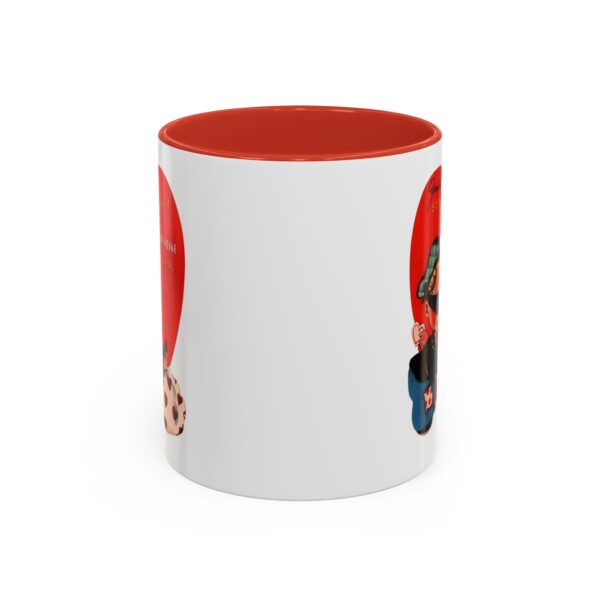 Retro Valentine Accent Coffee Mug,11oz - Image 2